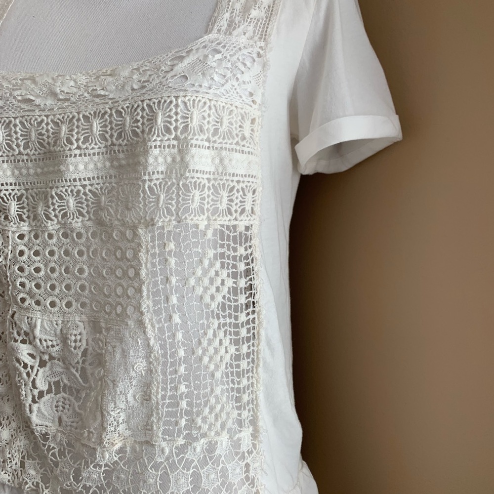 LOVE & LIBERTY Johnny Was Crochet Lace Square Cuff - Picture 4 of 8